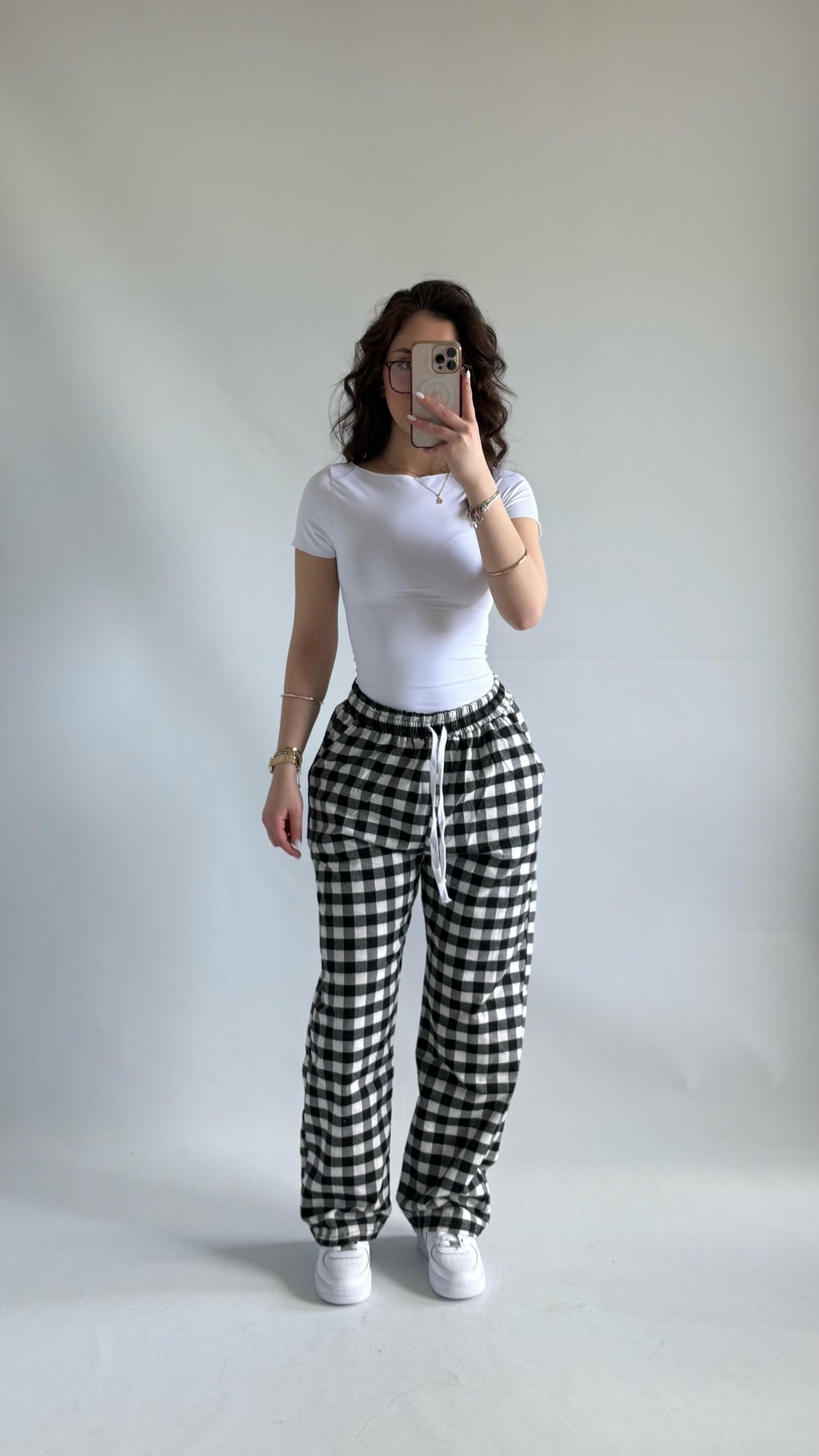 Tokyo Baklavalı Pijama Siyah
