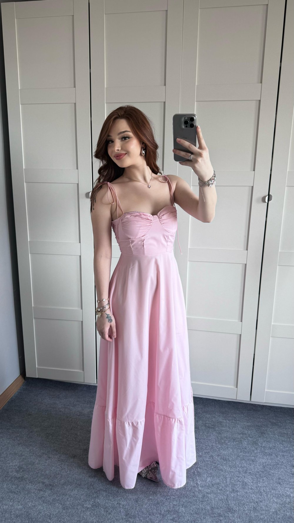 Violetta Pembe Elbise 