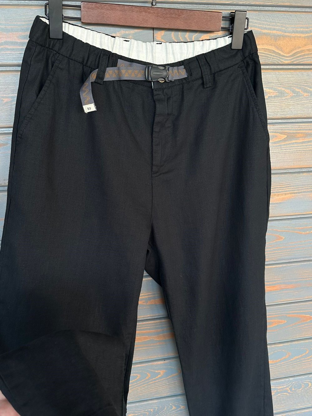 Beli Kemerli Lınen Kumaş Pantolon