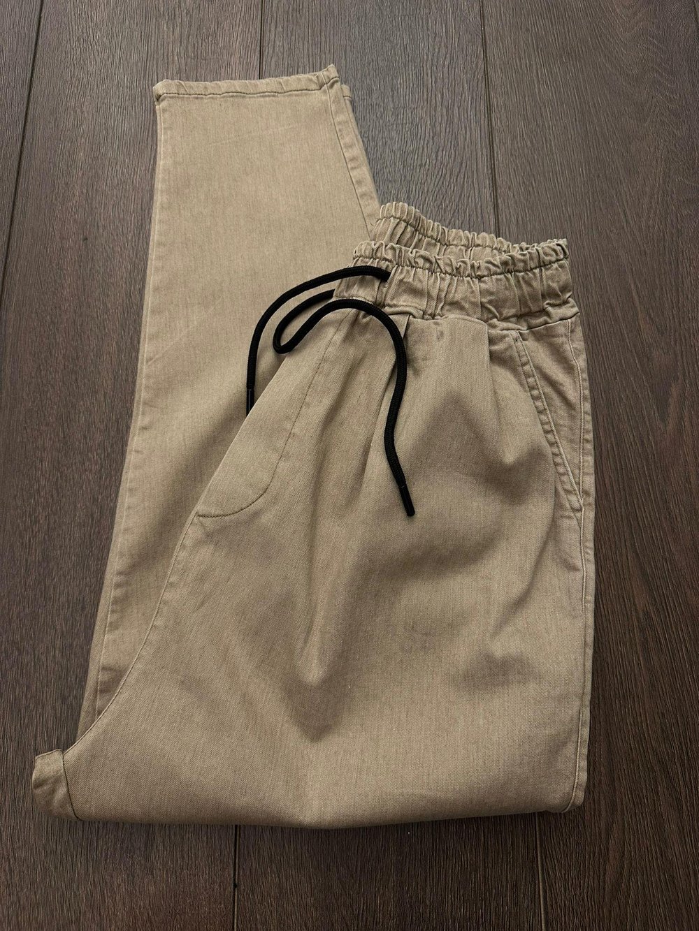 Denim Kapgan Jogger Pantolon