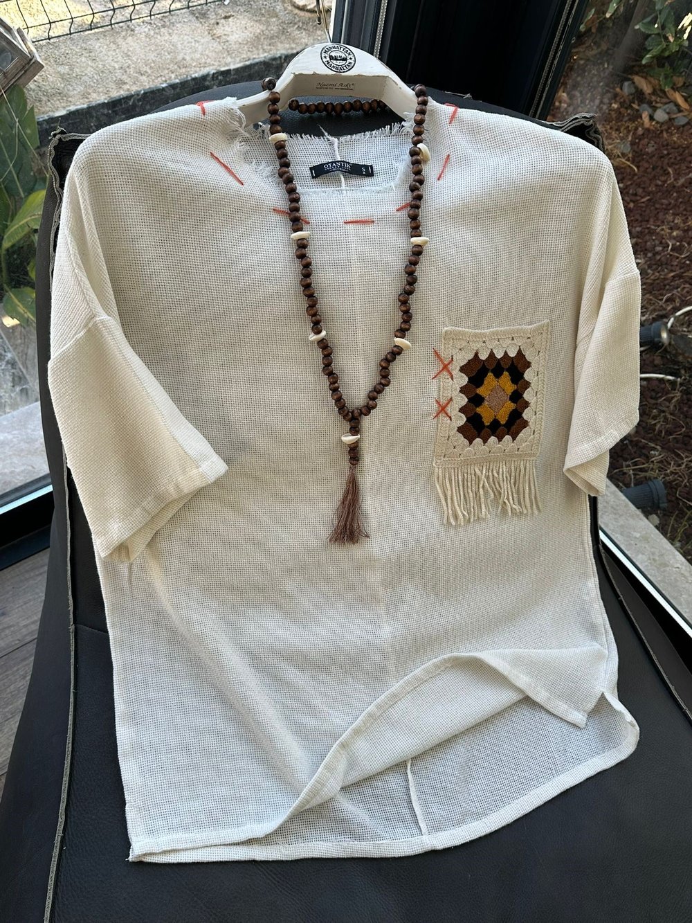 Ethno Carpet Keten T-Shirt