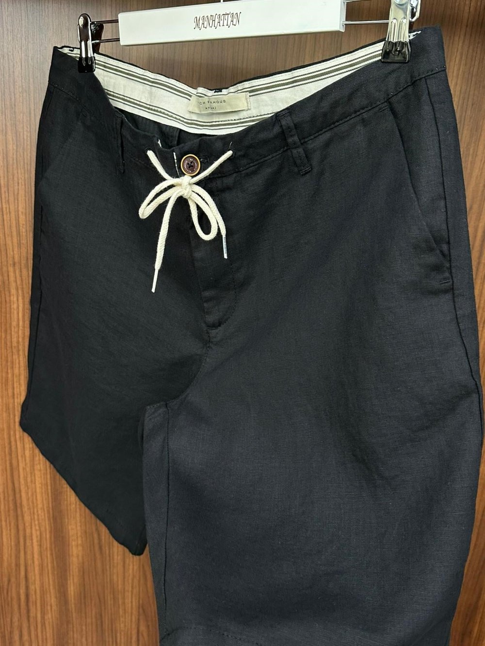 Linen Kumaş %100 Keten Şort