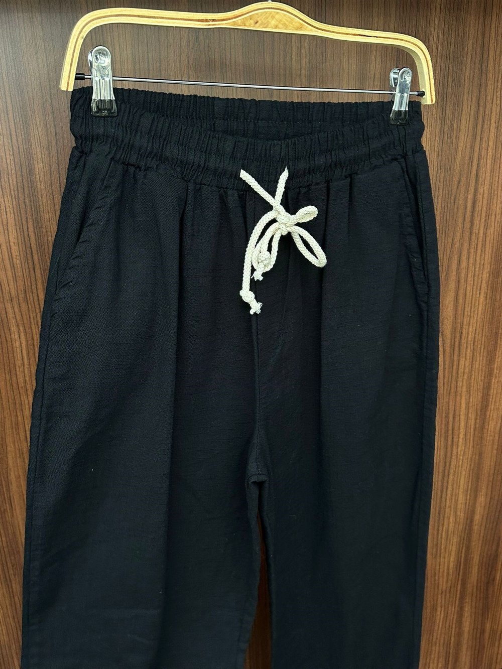 Pamuk Keten Baggy Pantolon