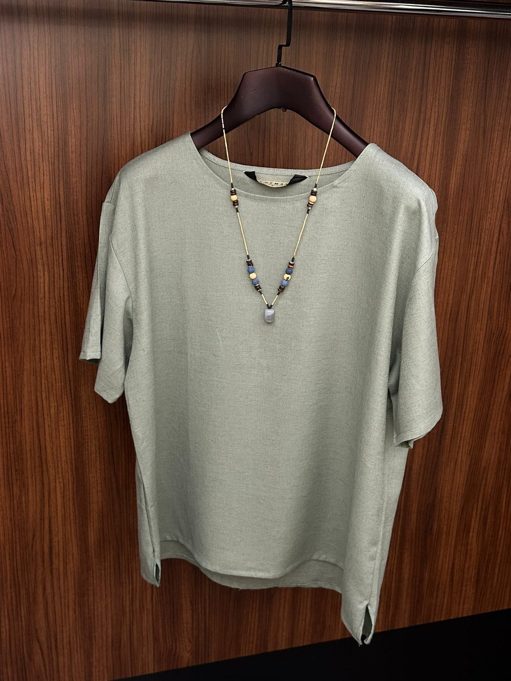 Rio Oversize Keten T-Shirt