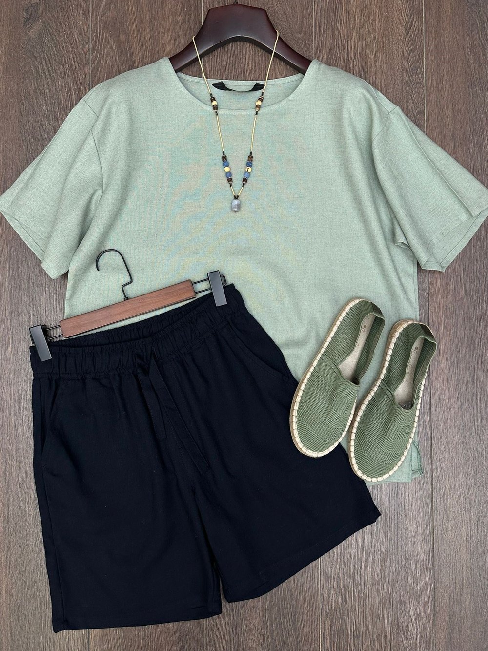 Rio Oversize Keten T-Shirt