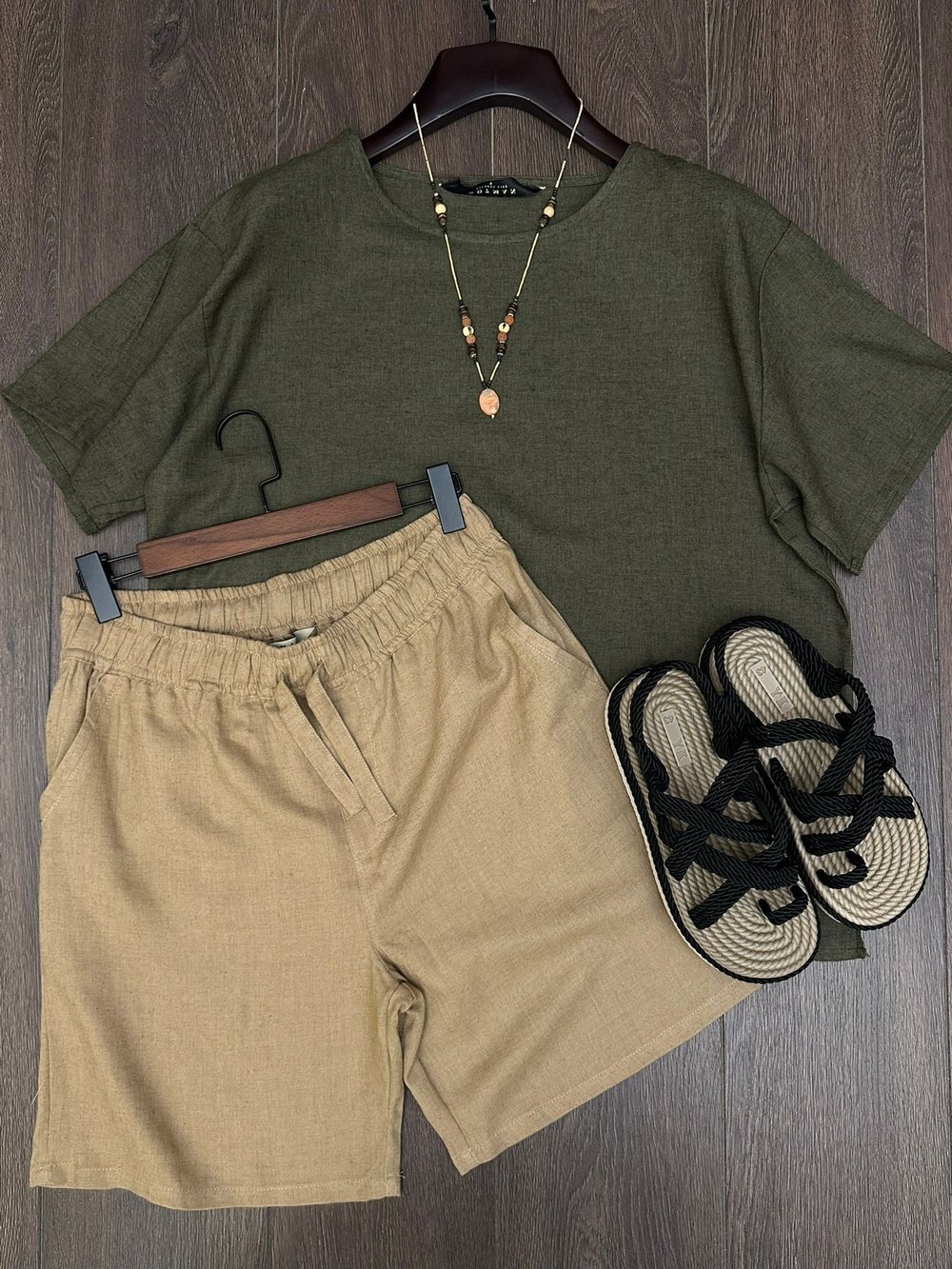 Rio Oversize Keten T-Shirt