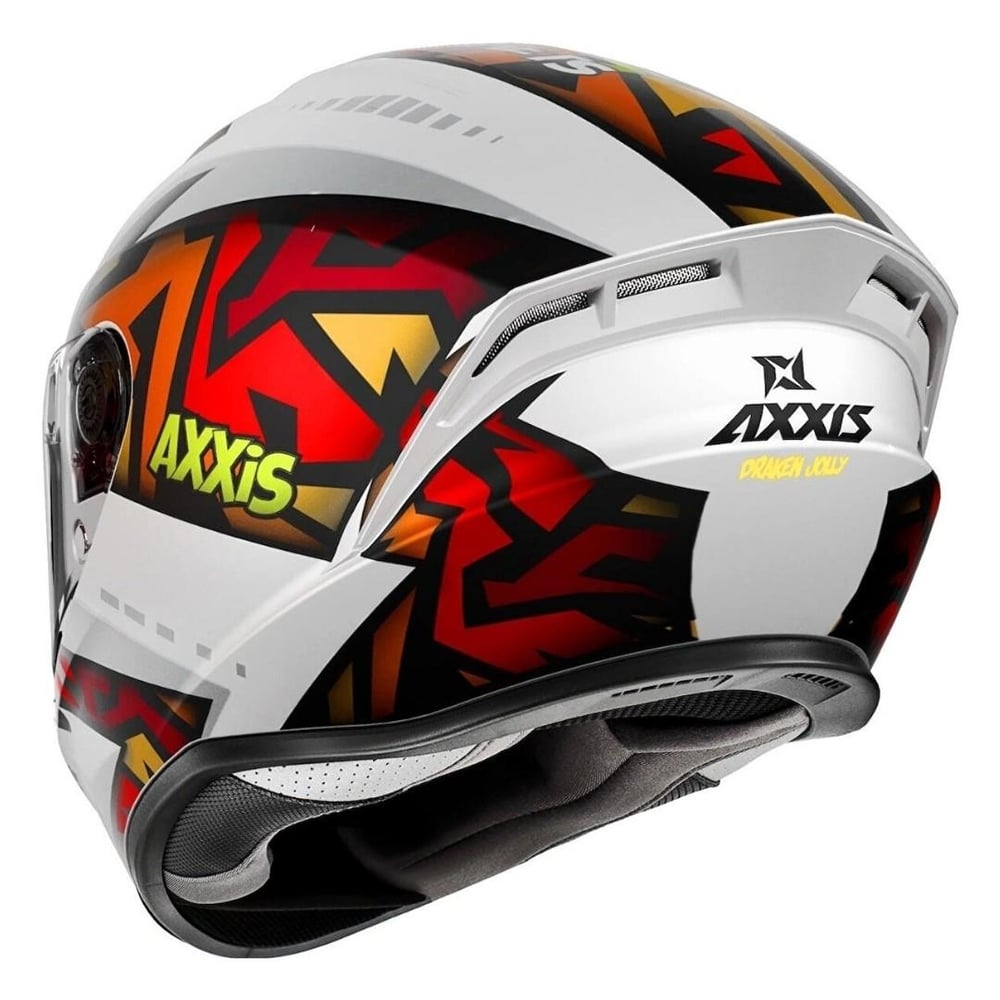 Axxis Draken S Jolly C12 Mat Grey Full Face Motosiklet KaskıAxxis