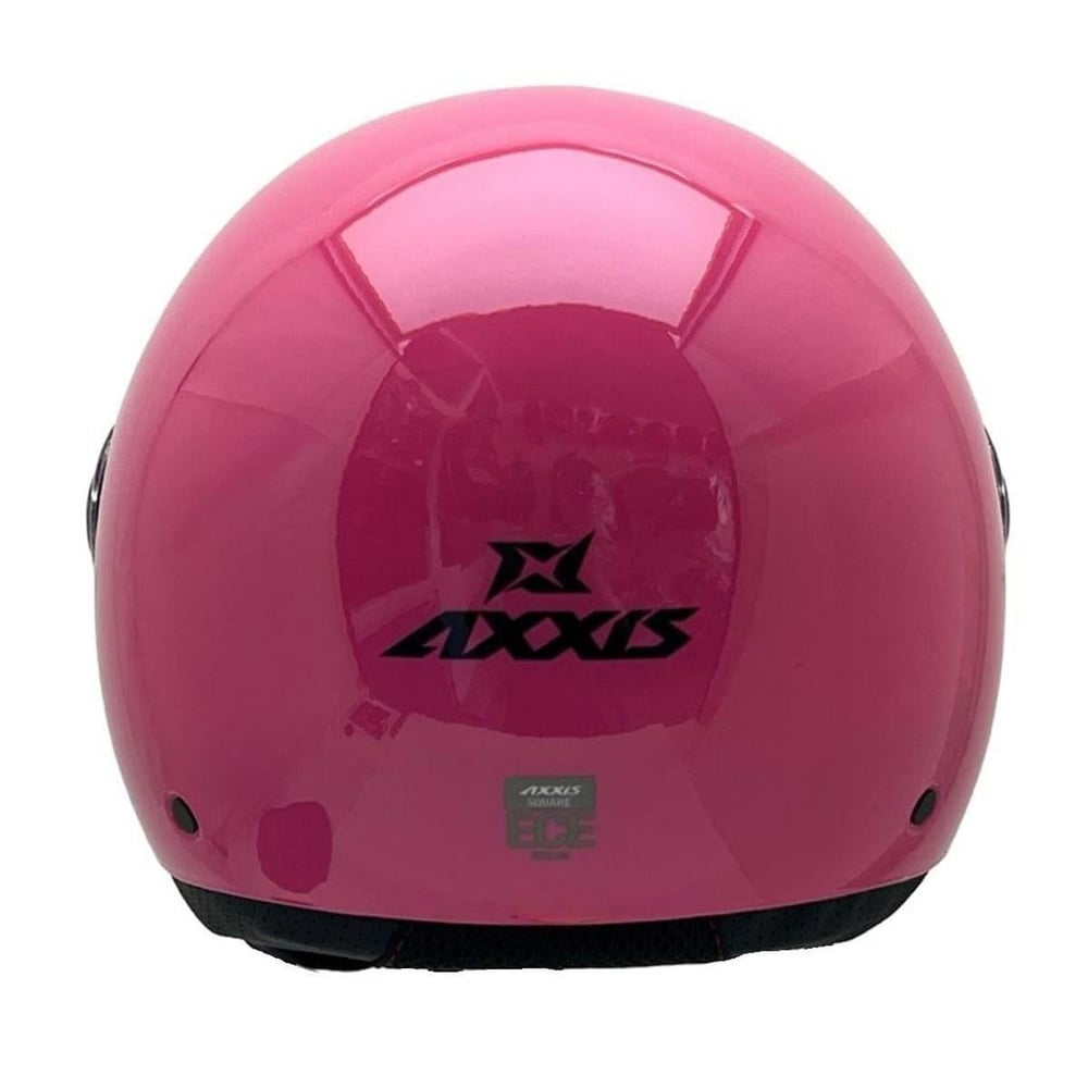 Axxis Square S Solid A8 Gloss Pink Yazlık Motosiklet Kaskı