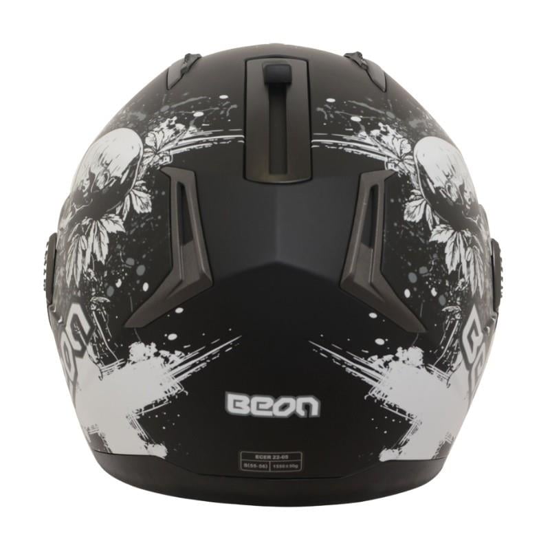 Beon B-700 Çene Açılır Vizörlü Kask Kuru Kafa