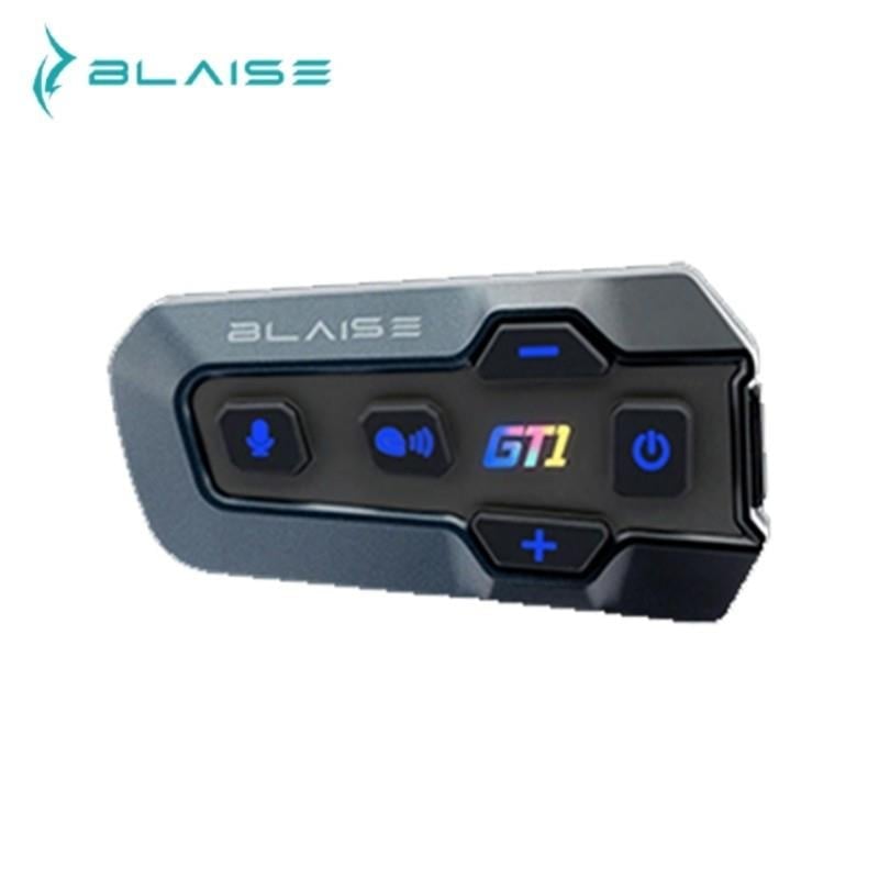 Blaise GT1 Motosiklet Bluetooth İnterkom Seti Siyah