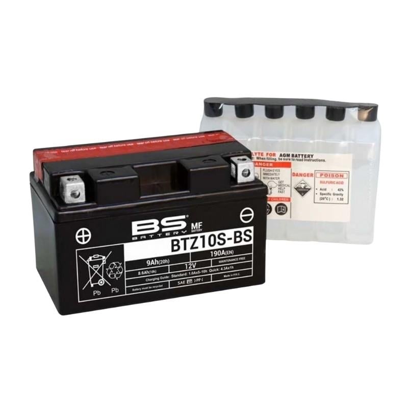 BS Battery BTZ10S BS 12V9Ah Motosiklet Aküsü