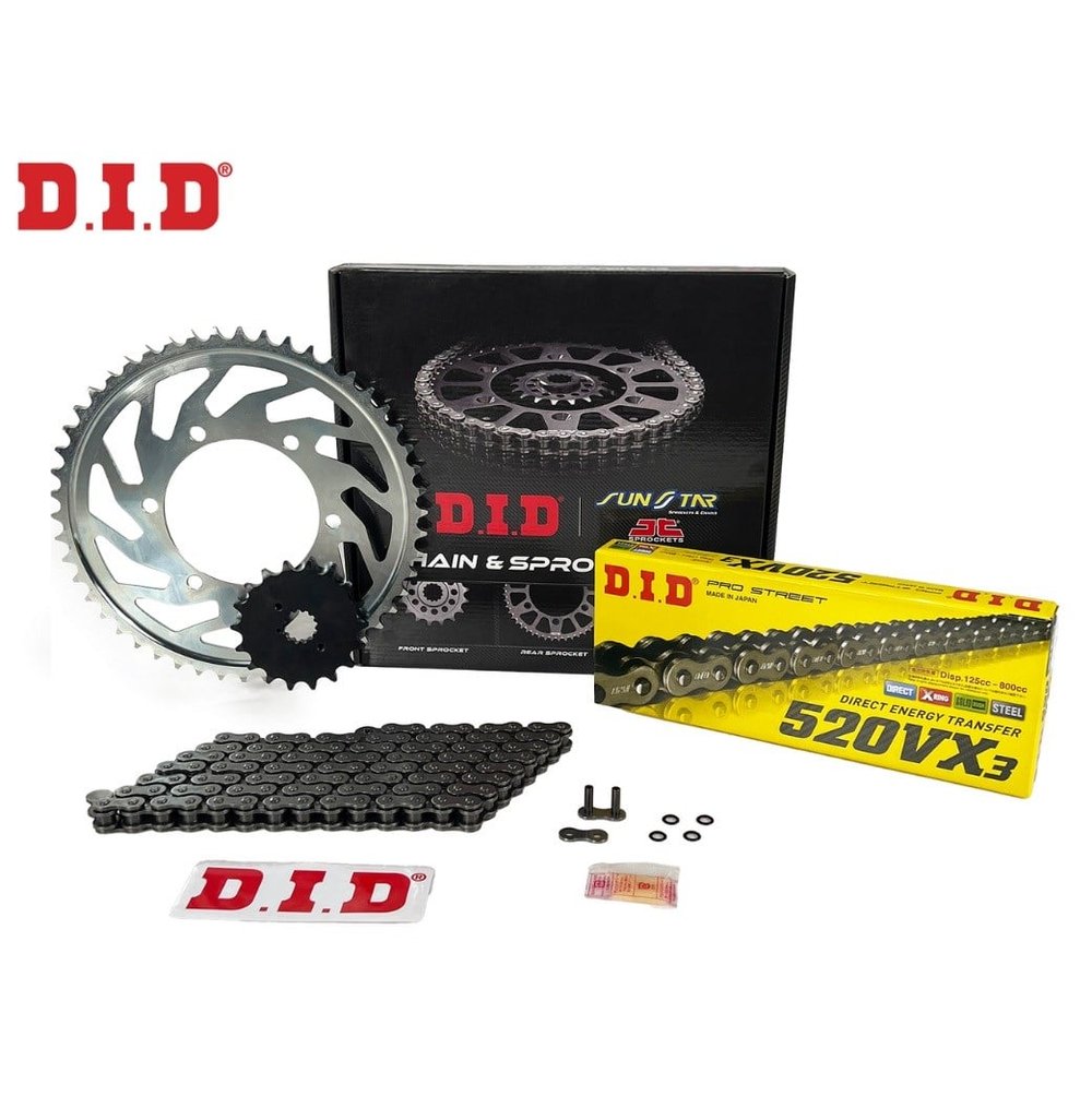 DID Çelik X-Ring Zincir Dişli Set - Honda NC X DCT (2021-2024)