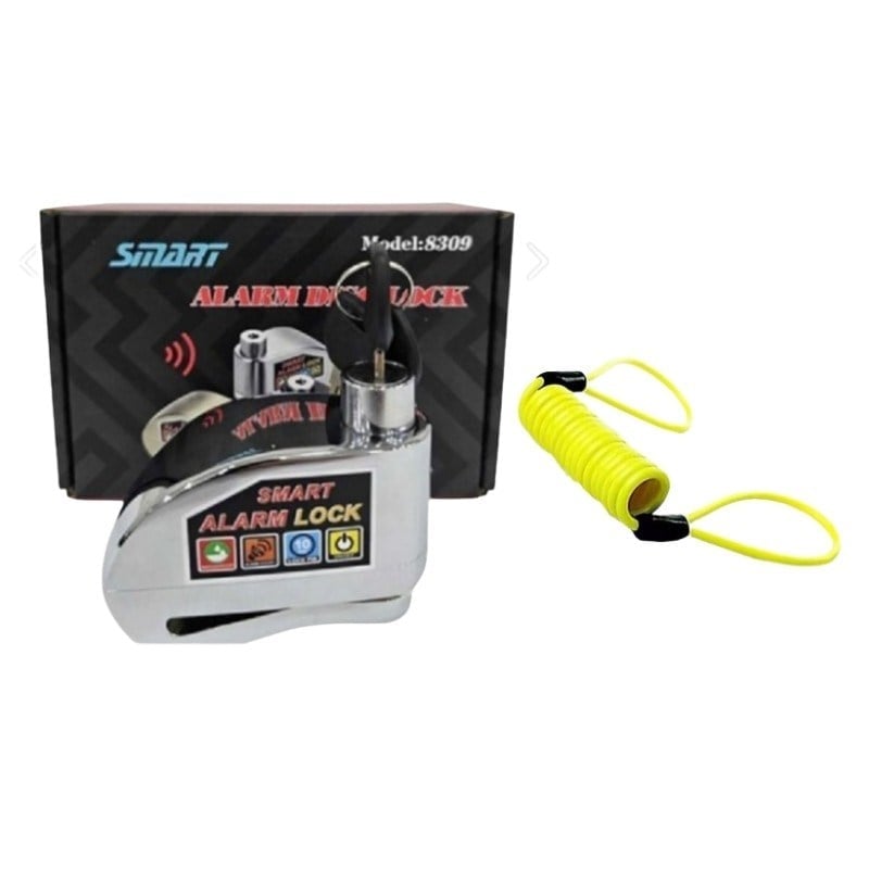 Gear5 Alarmlı Motosiklet Disk Kilidi 110Db Çelik D-1