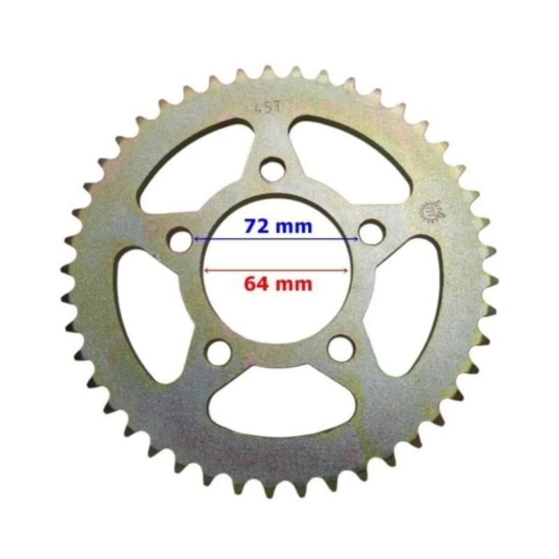 Gear5 Arka Dişli 45T [OEM] - Mondial Drift L