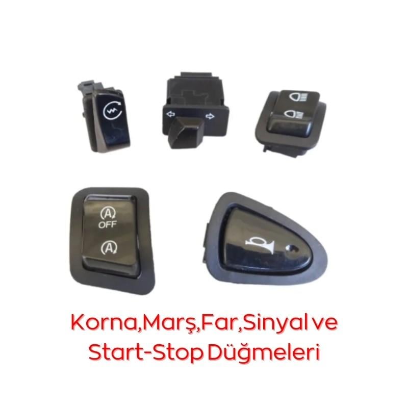 Gear5 Düğme Seti (5 Parça) - Honda Dio