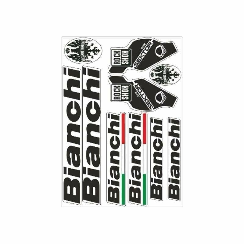 Gogo Bianchi 006 Siyah Bisiklet Sticker