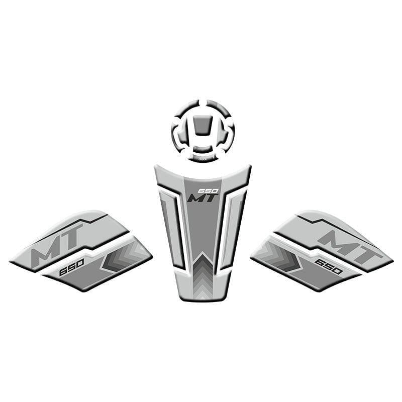 Gogo CF Moto MT 650 (2022-2024) Tank Pad Set 002 Titanyum Gri