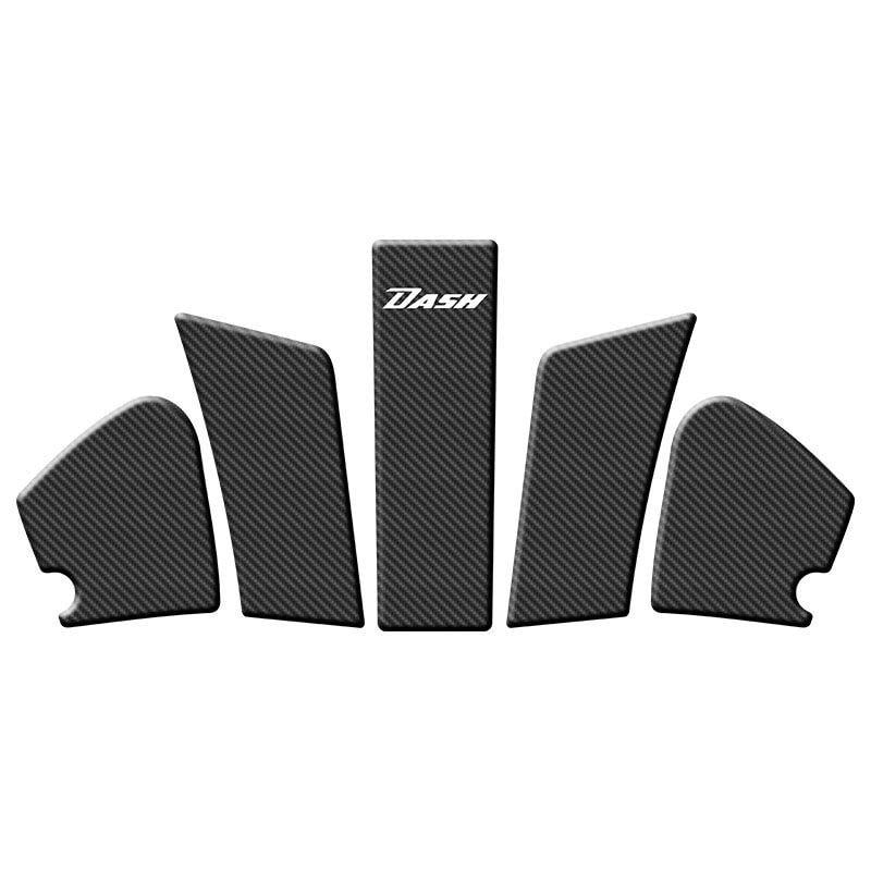 Gogo Hero Dash 125 (2022-2024) Tank Pad Set 003 Karbon