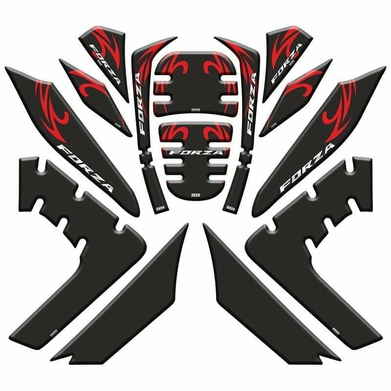 Gogo Honda Forza (2021-2024) Tank Pad Set 005