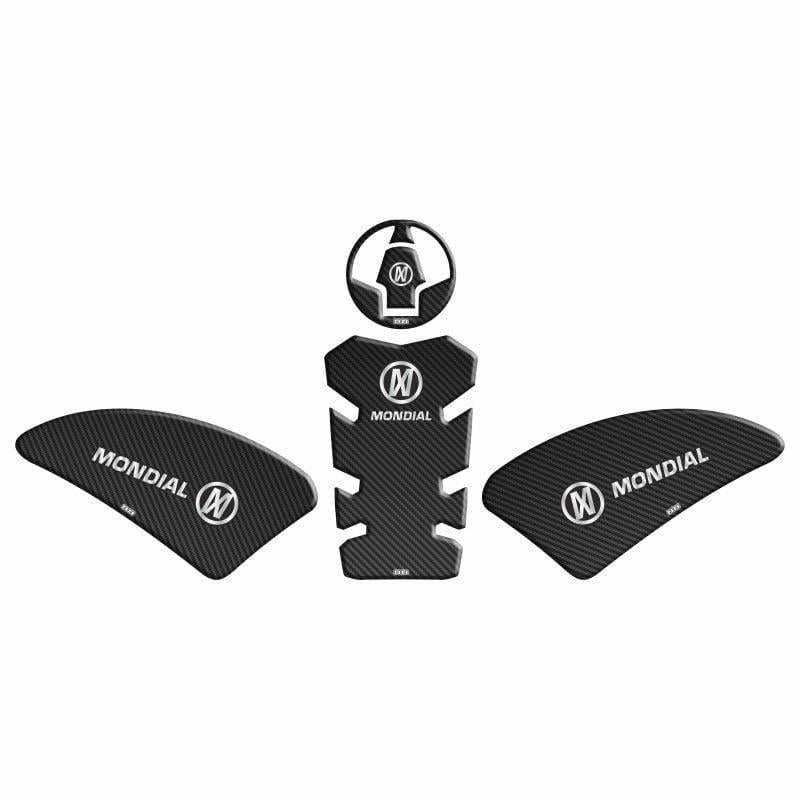 Gogo Mondial Drift L Tank Pad 001 Karbon/Beyaz