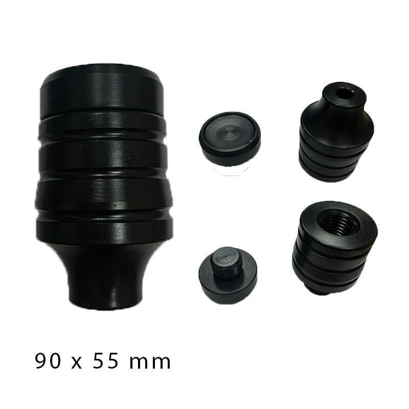 Gogo Motosiklet Üniversal Koruma Takozu Tekli Siyah (90mm x 55mm)