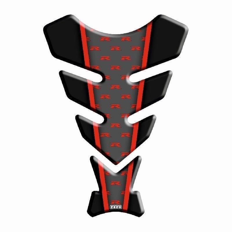 Gogo Üniversal Tank Pad 122 Kırmızı Gri Grafik 1