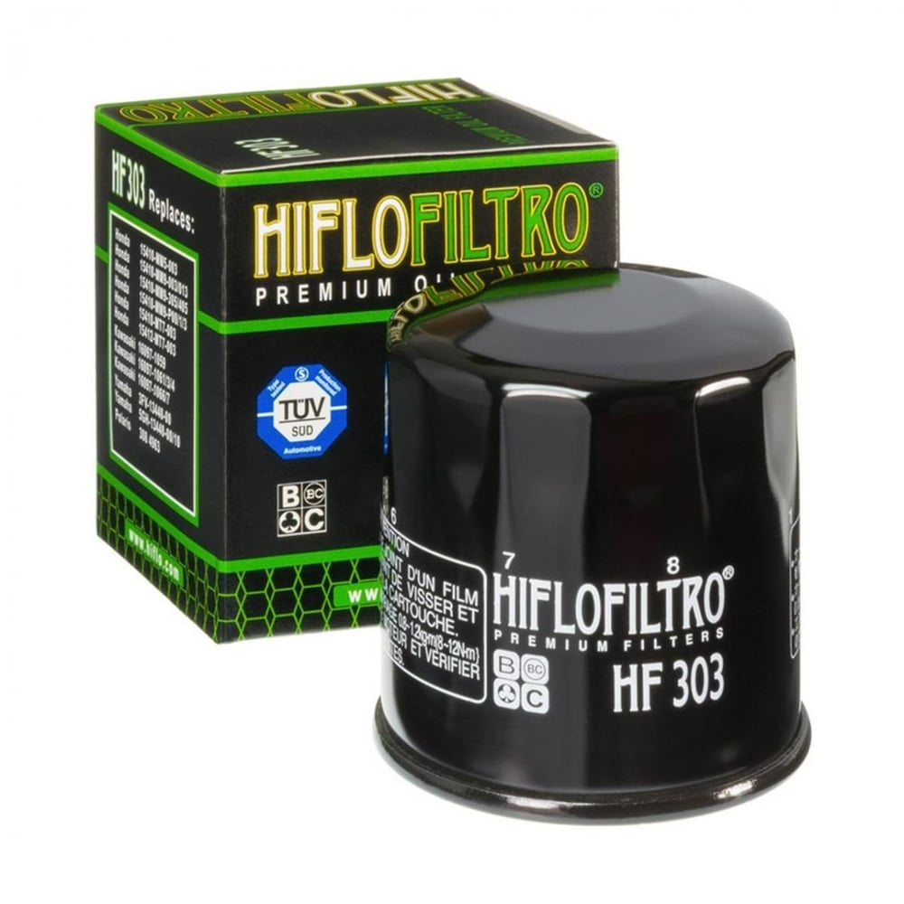 Hiflo Yağ Filtresi HF303 - Honda CBR 600 F,CB600 F,XL650 V,Transalp, Kawasaki ZX6 R