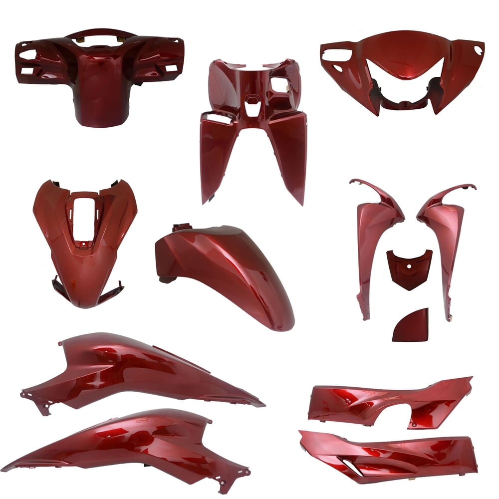 Honda Dio 110 Kaporta Set Kırmızı