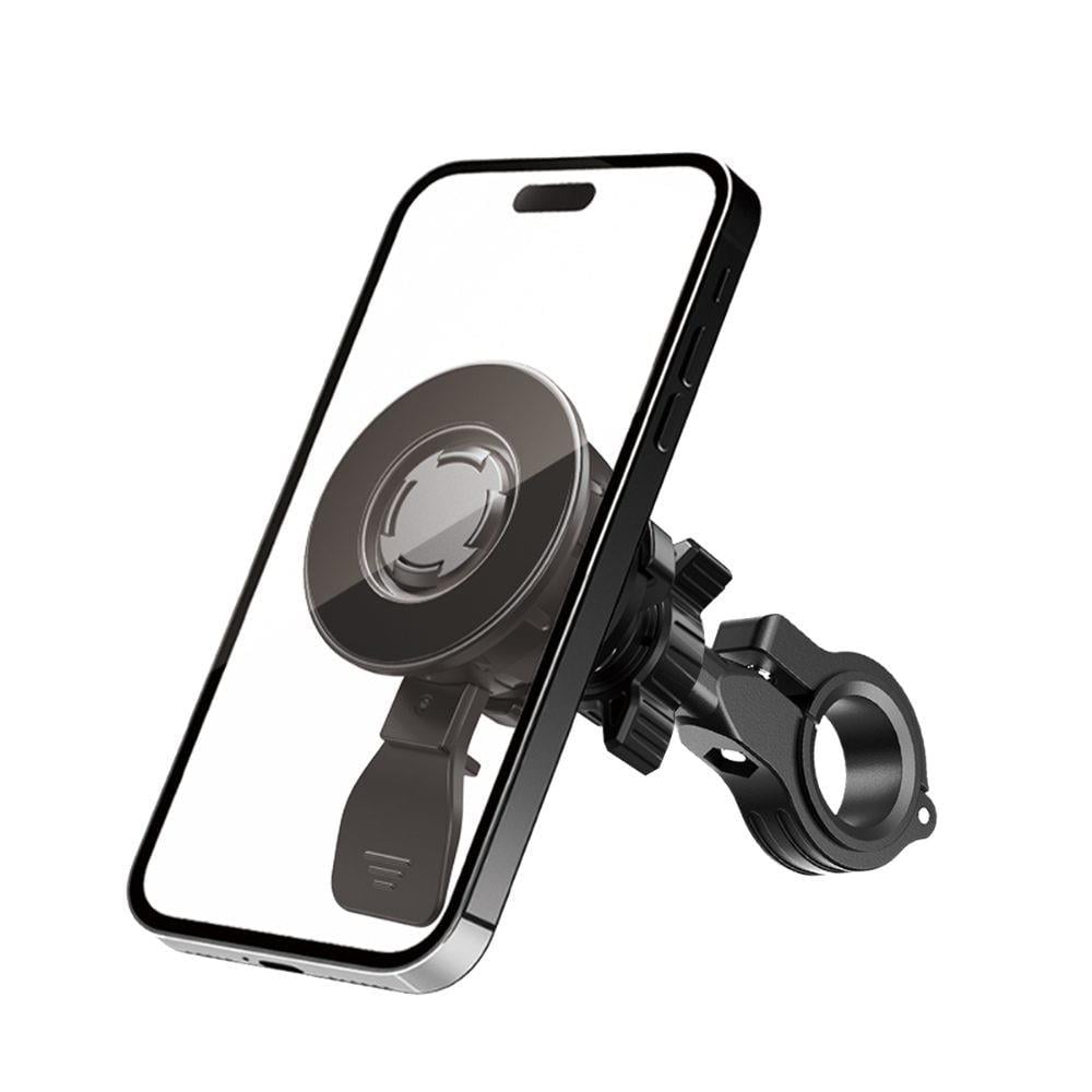 KNMASTER TT-700 Titreşim Önleyicili Motosiklet Telefon Tutucu Gidon Bağlantılı