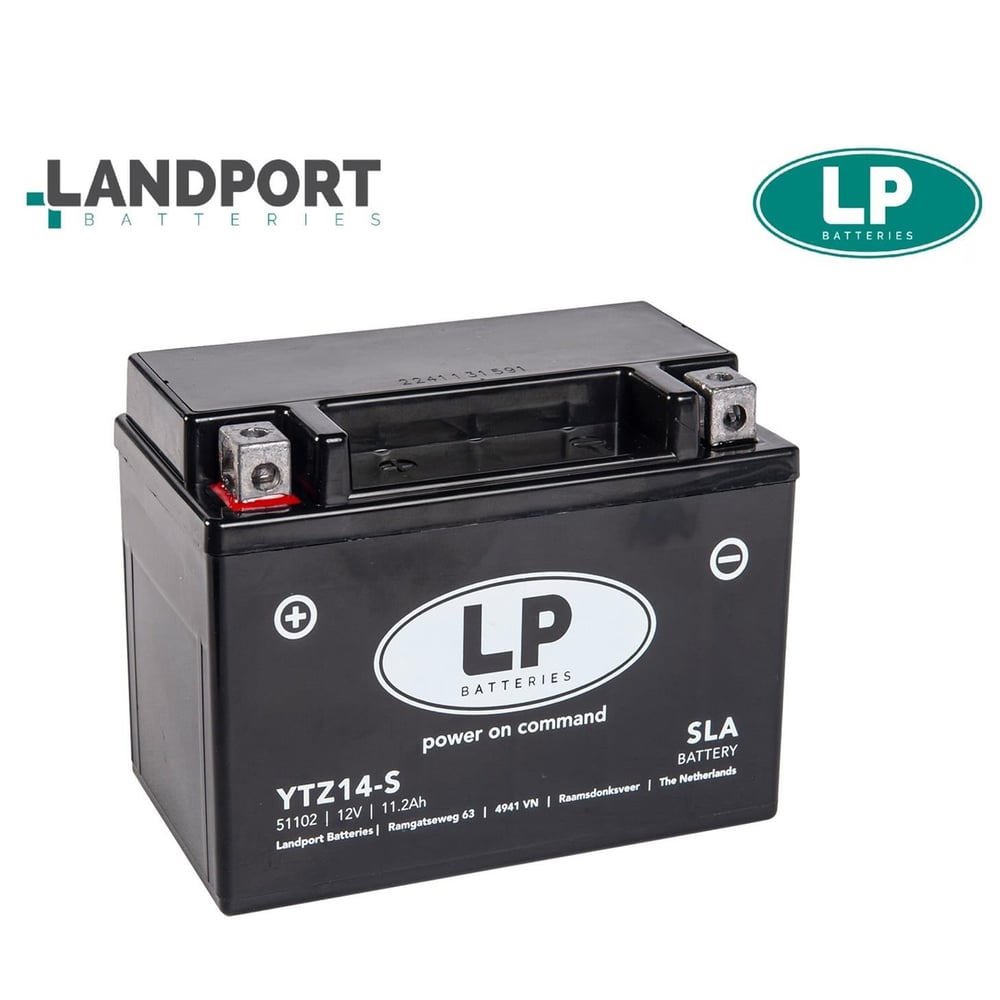 LP Batteries YTZ14S SLA 12V 11.2Ah Motosiklet Aküsü