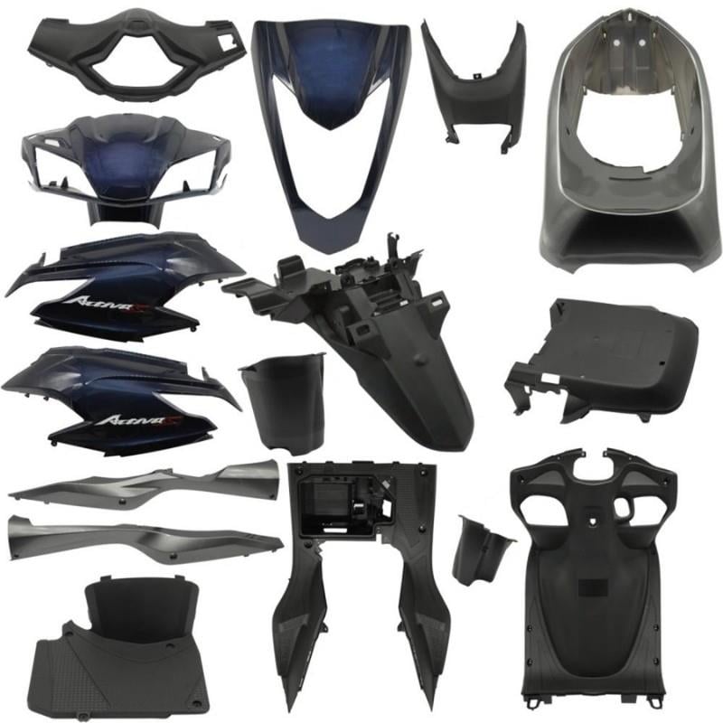 Monero Kaporta Tam Set Mavi (Yeni Model) - Honda Activa S