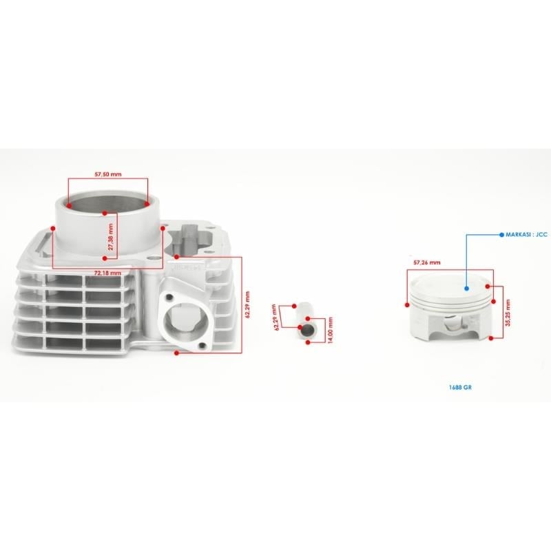Monero Silindir Komple [OEM] - CBF 150