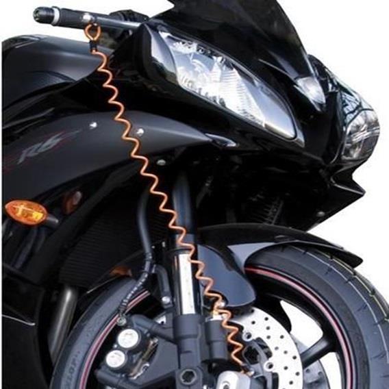 Motosiklet Disk Kilidi Hatırlatma Kablosu Kırmızı