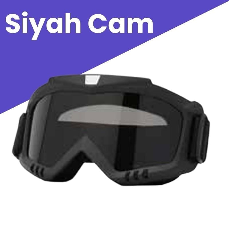 Motosiklet Gözlüğü MX22 Off Road/Cross Siyah Cam