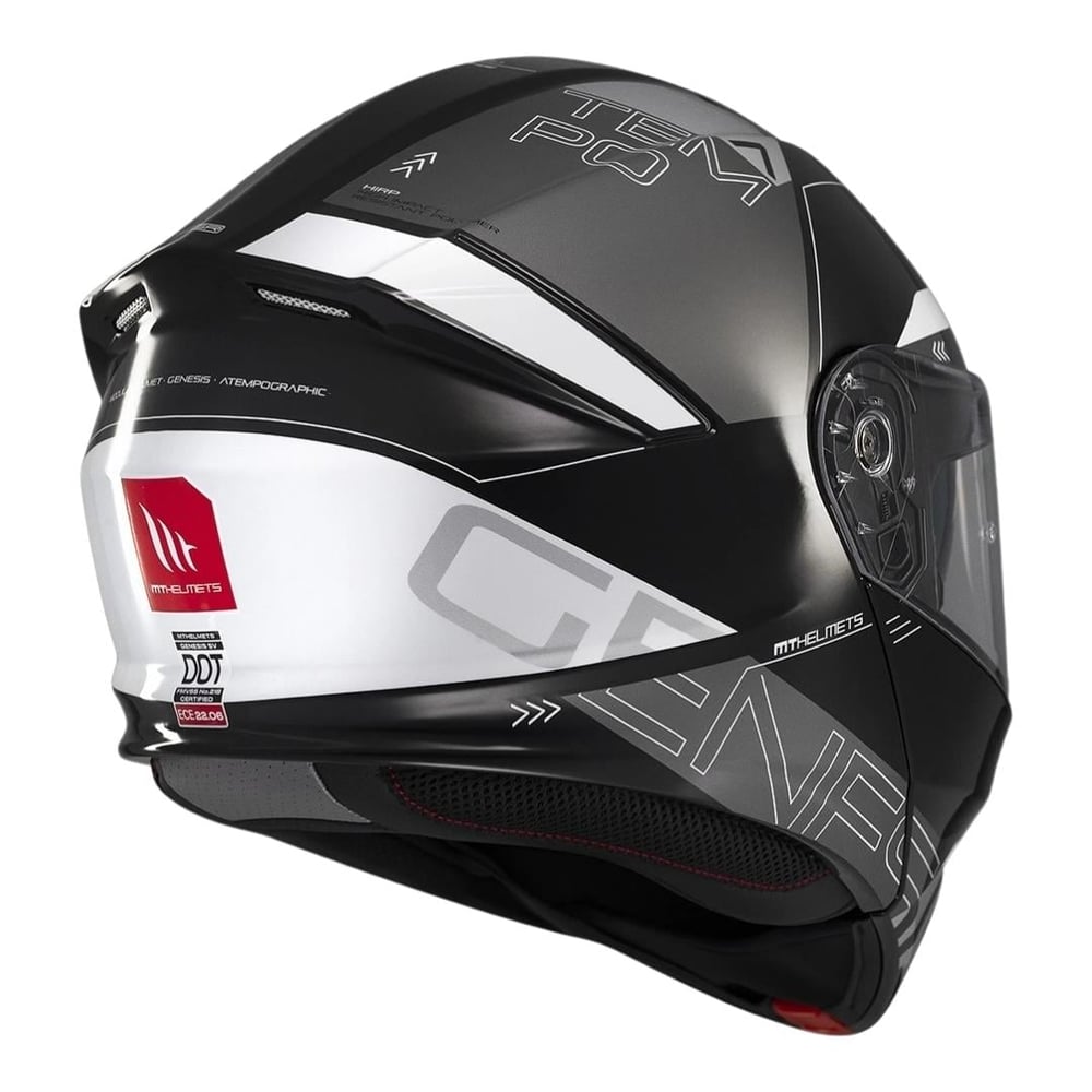 MT Genesis FU935SV Atempo B2 Gloss Çene Açılır Motosiklet Kaskı