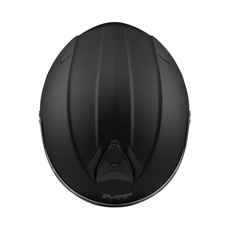 MT Genesis FU935SV Pure A1 Mat Siyah Çene Açılık Motosiklet Kaskı