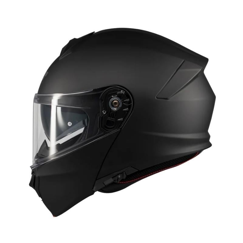 MT Genesis FU935SV Pure A1 Mat Siyah Çene Açılık Motosiklet Kaskı