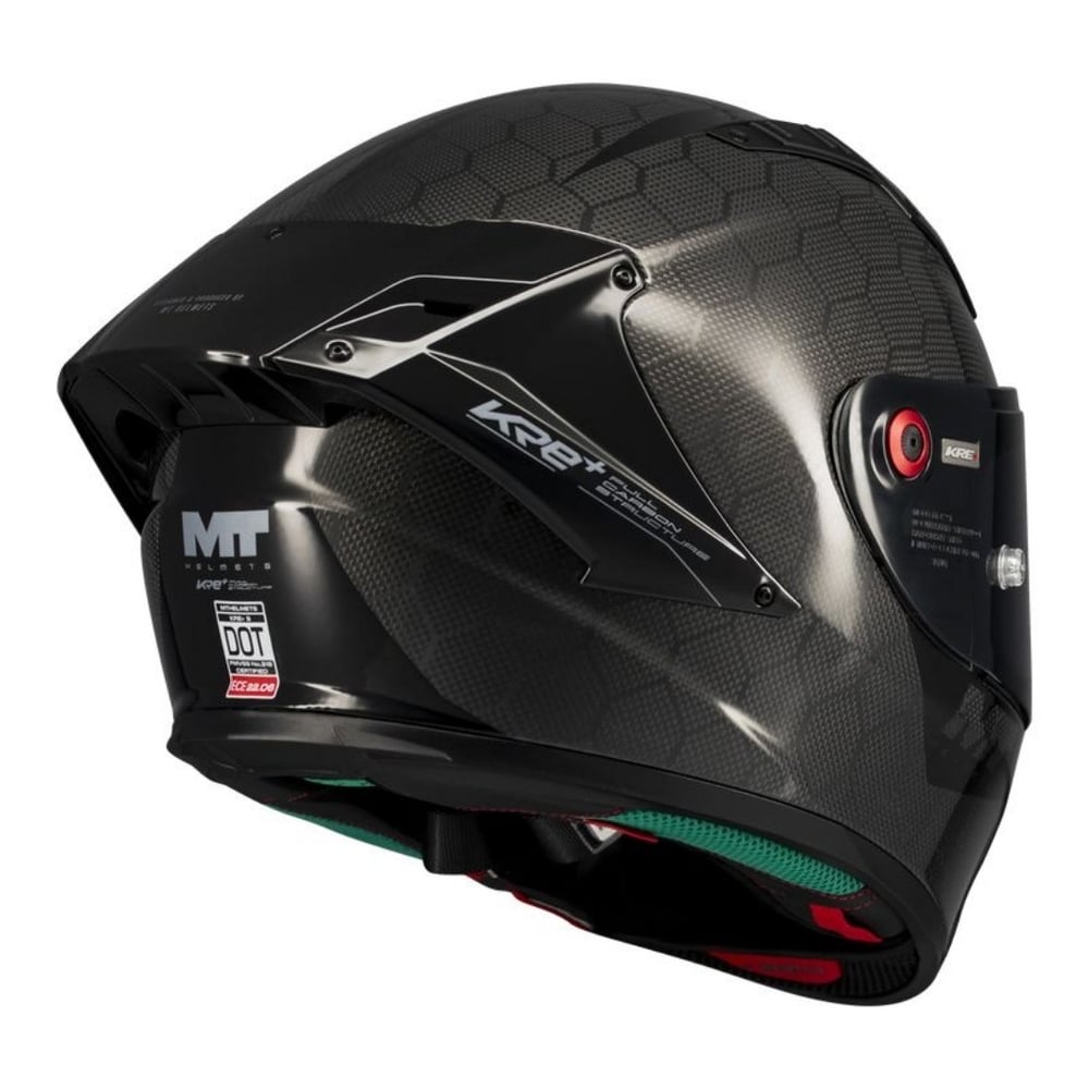 MT KRE+ S Pure Carbon Full Face Motosiklet Kaskı