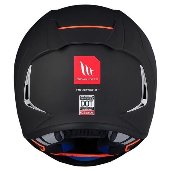 MT Revenge 2  S FF110B Solid A1 Matt Full Face Motosiklet Kaskı