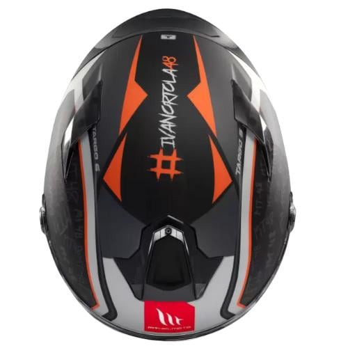 MT Targo S FF106B B4 Ivan Ortola Matt Full Face Motosiklet Kaskı