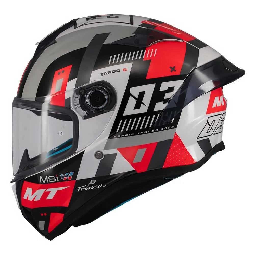 MT Targo S FF106B D7 Sergio Garcia Full Face Motosiklet Kaskı
