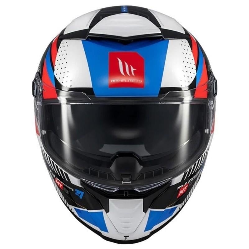 MT Thunder 4 SV FF118SV Luminence A7 Parlak Mavi Full Face Motosiklet Kaskı