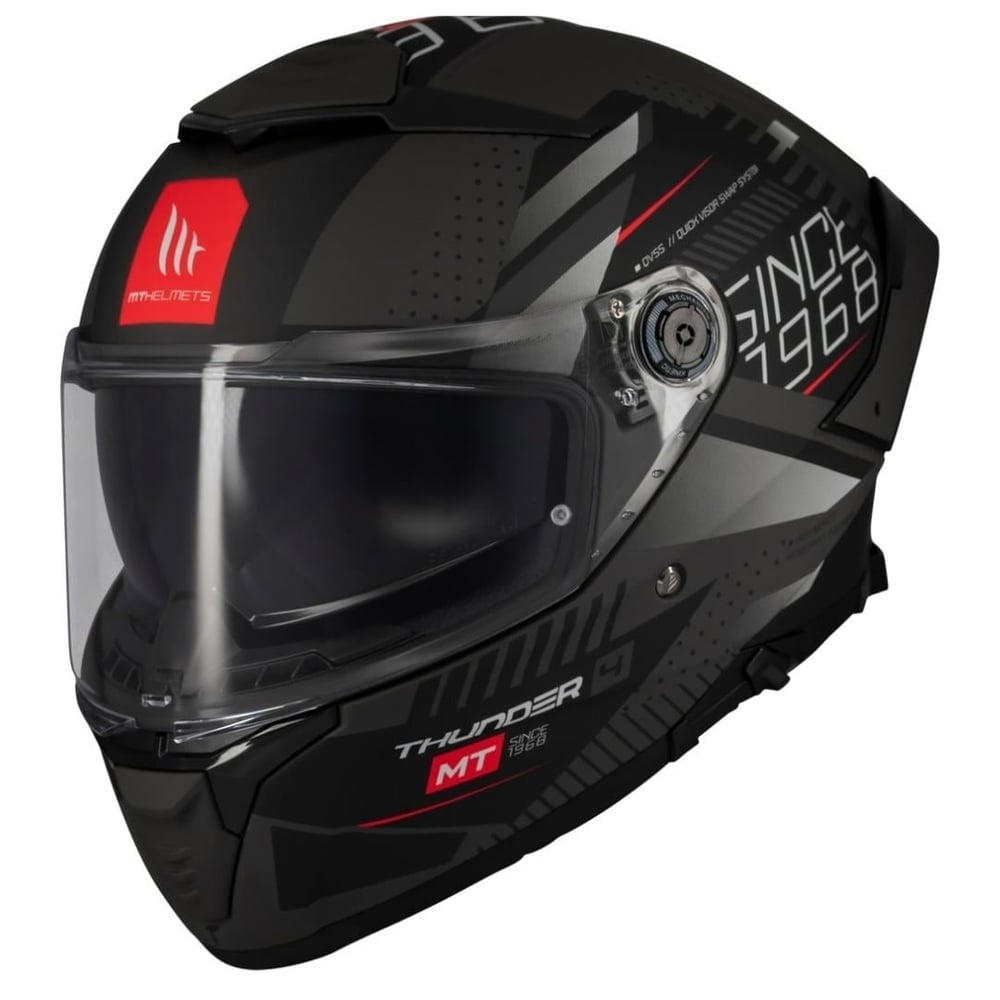 MT Thunder 4 SV FF118SV Luminence D1 Matt Full Face Motosiklet Kaskı