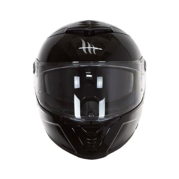 MT Thunder 4 SV FF118SV Solid A1 Gloss Siyah Full Face Motosiklet Kaskı