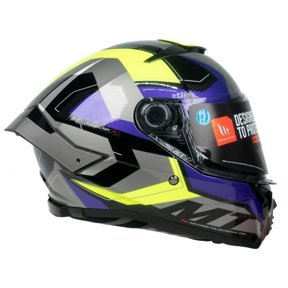 MT Thunder 4 SV FF118SV Valiant B2 Full Face Motosiklet Kaskı