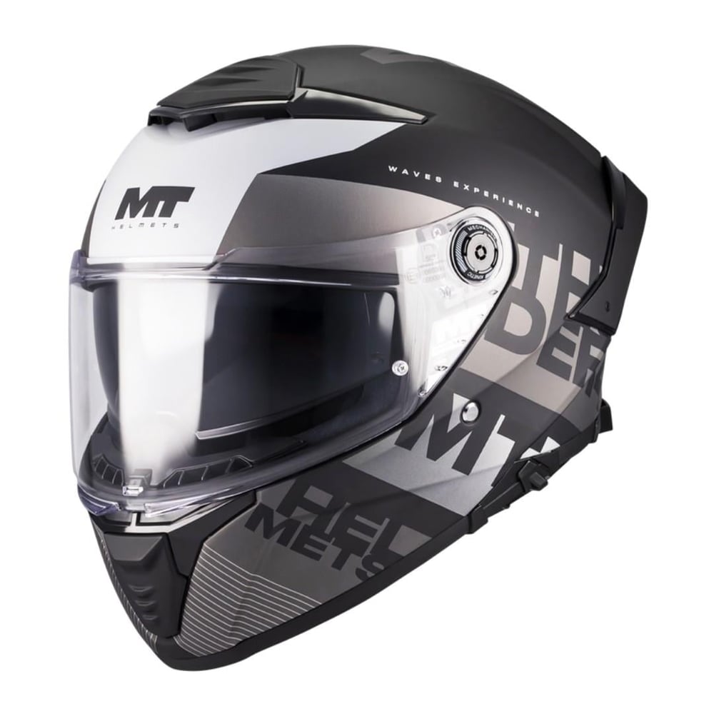 MT Thunder 4 SV FF118SV Wawes B2 Mat Full Face Motosiklet Kaskı