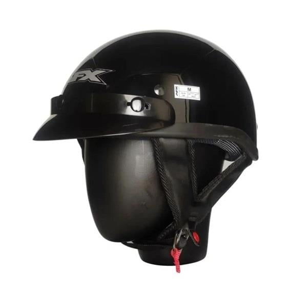 Nikko FX66 Chopper Motosiklet Kaskı Siyah (S BEDEN)