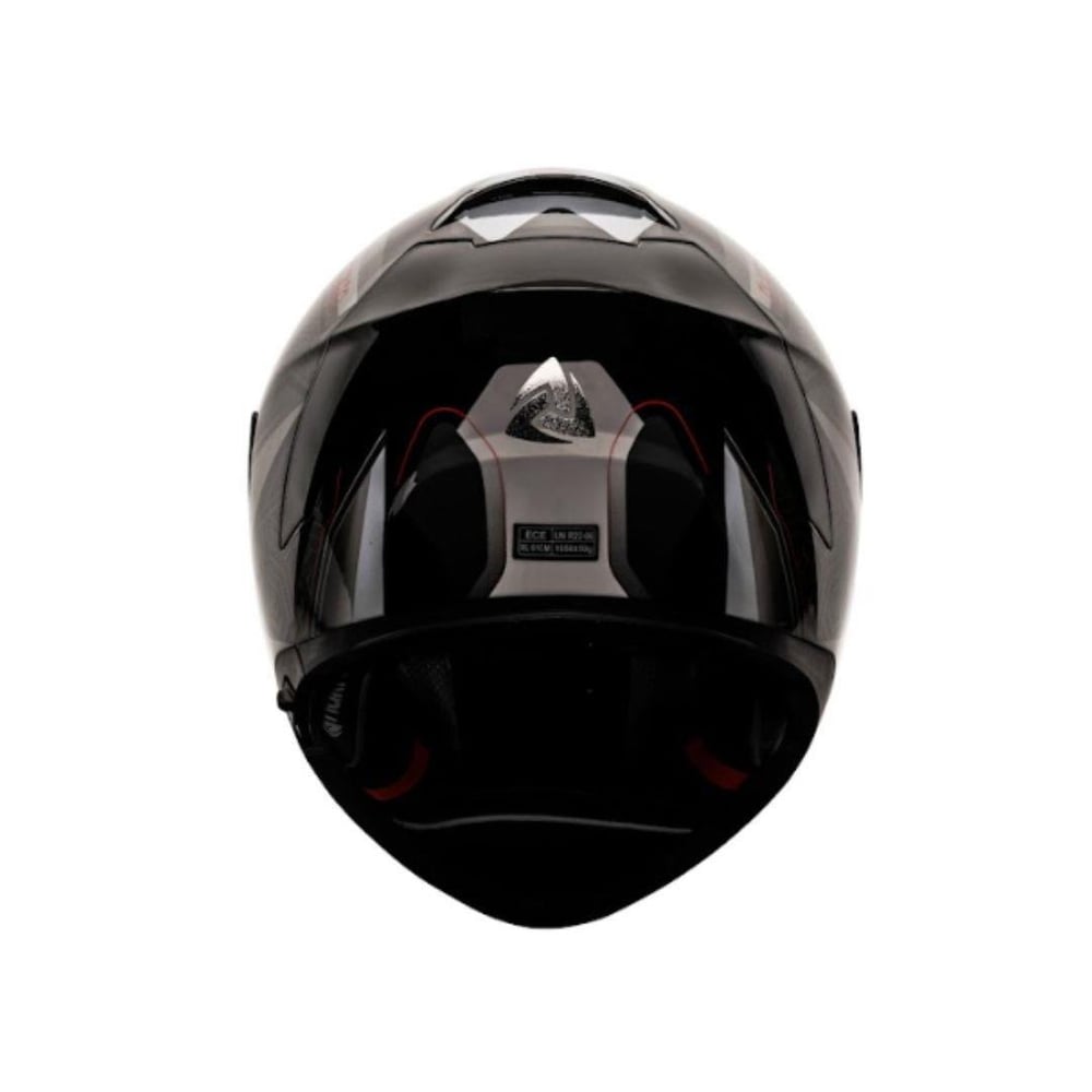 Nukro 853 Flash Red Black Full Face Motosiklet Kaskı