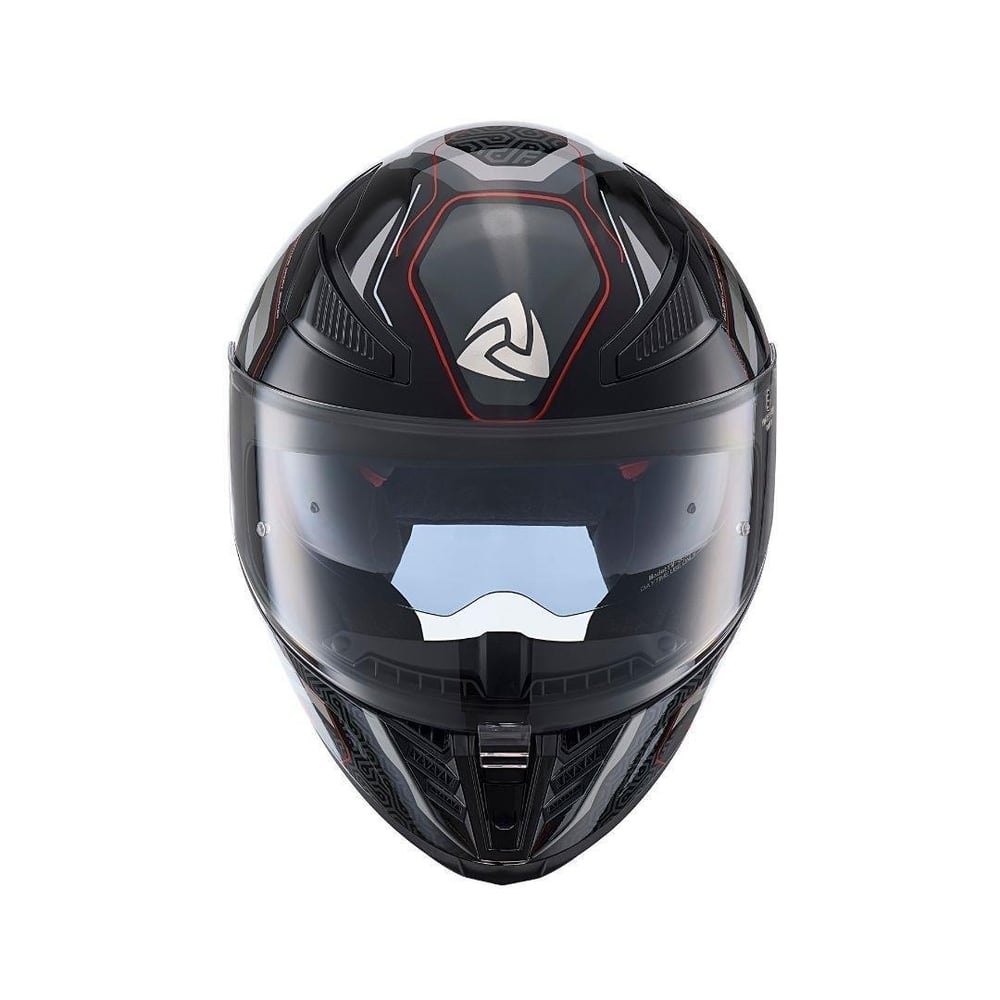 Nukro 853 Flash Red Black Full Face Motosiklet Kaskı
