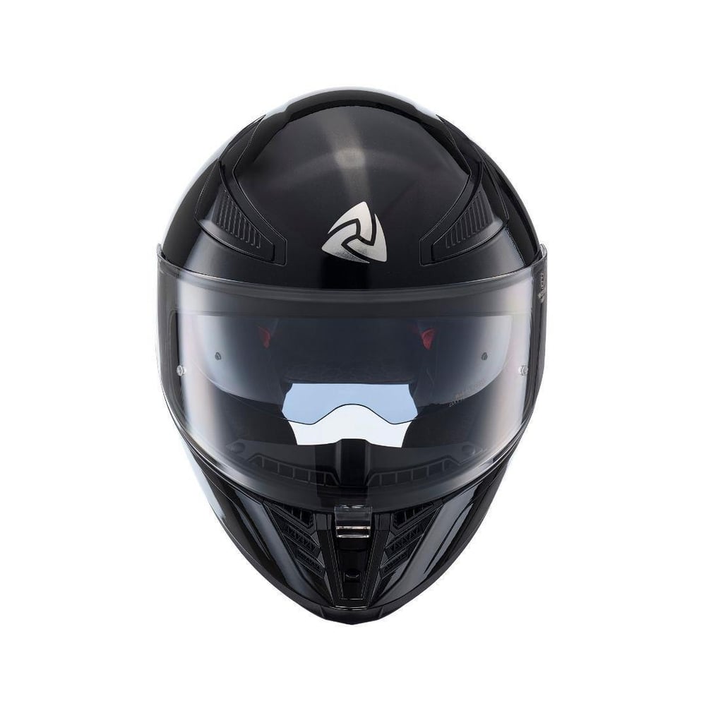 Nukro 853 Solid Gloss Black Full Face Motosiklet Kaskı